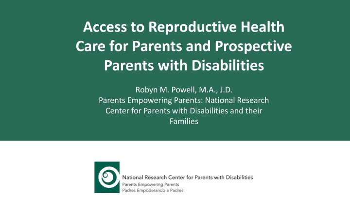 access to reproductive health care for parents