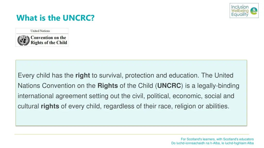 what is the uncrc