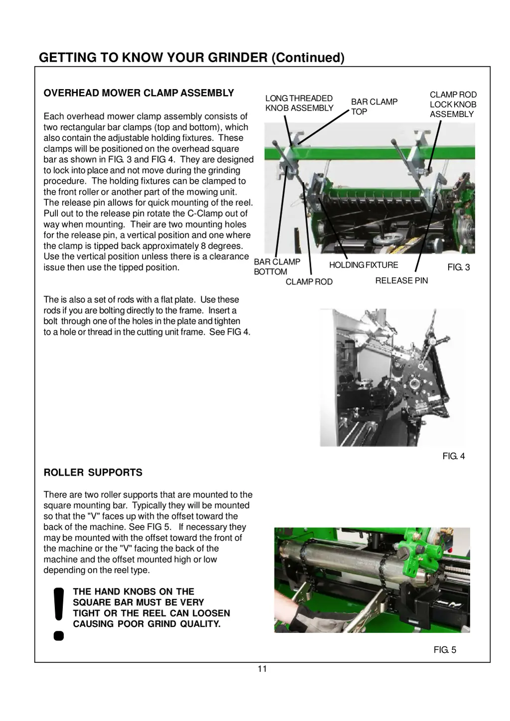 getting to know your grinder continued 2