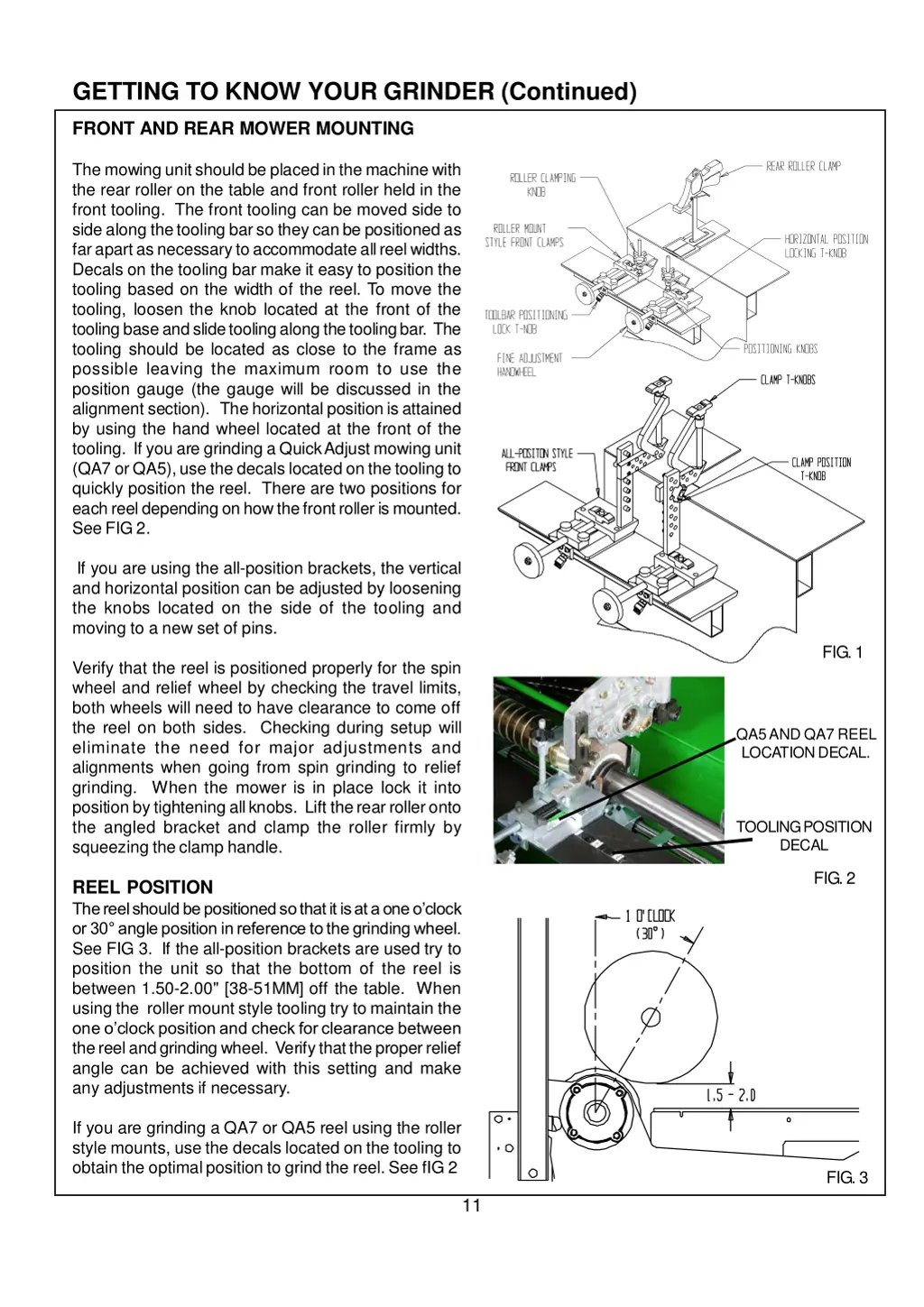 getting to know your grinder continued 2