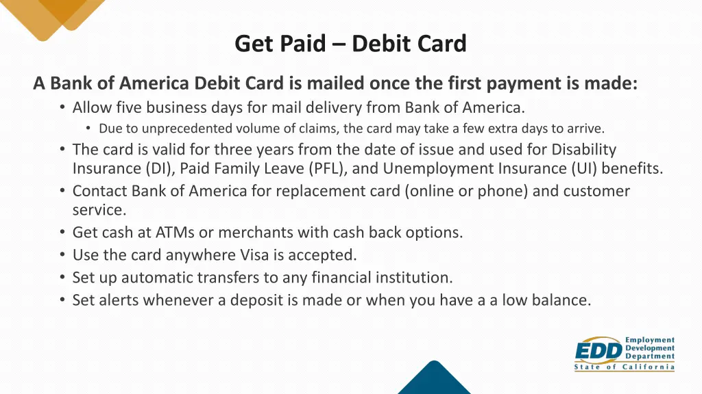 get paid debit card