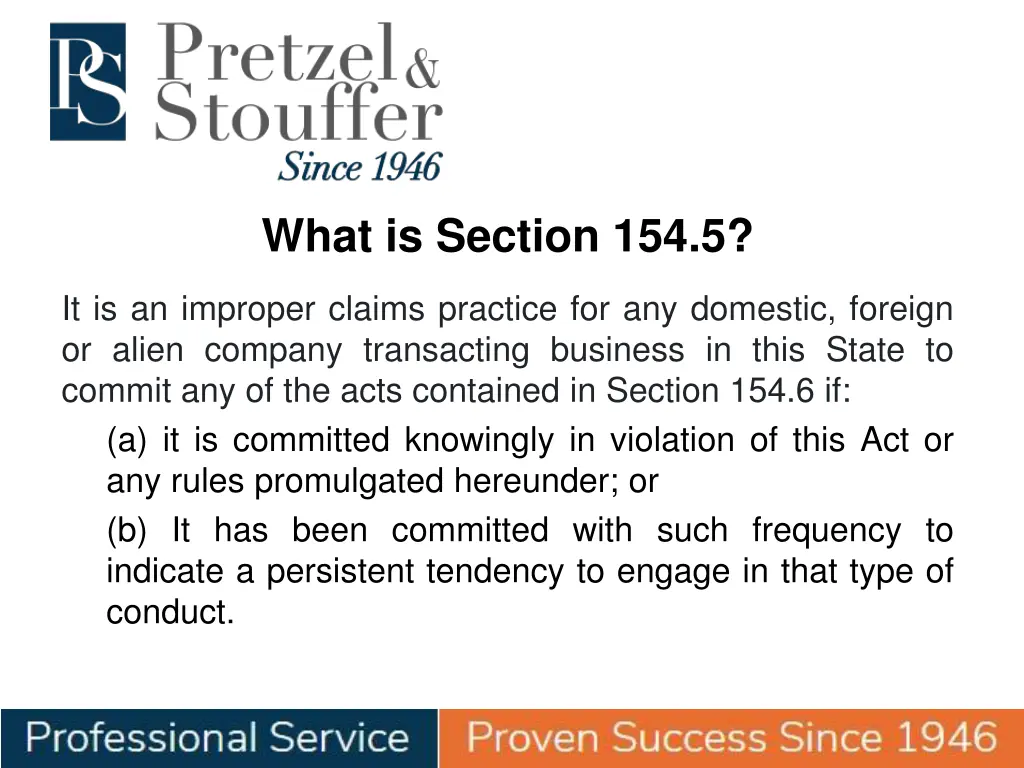 what is section 154 5