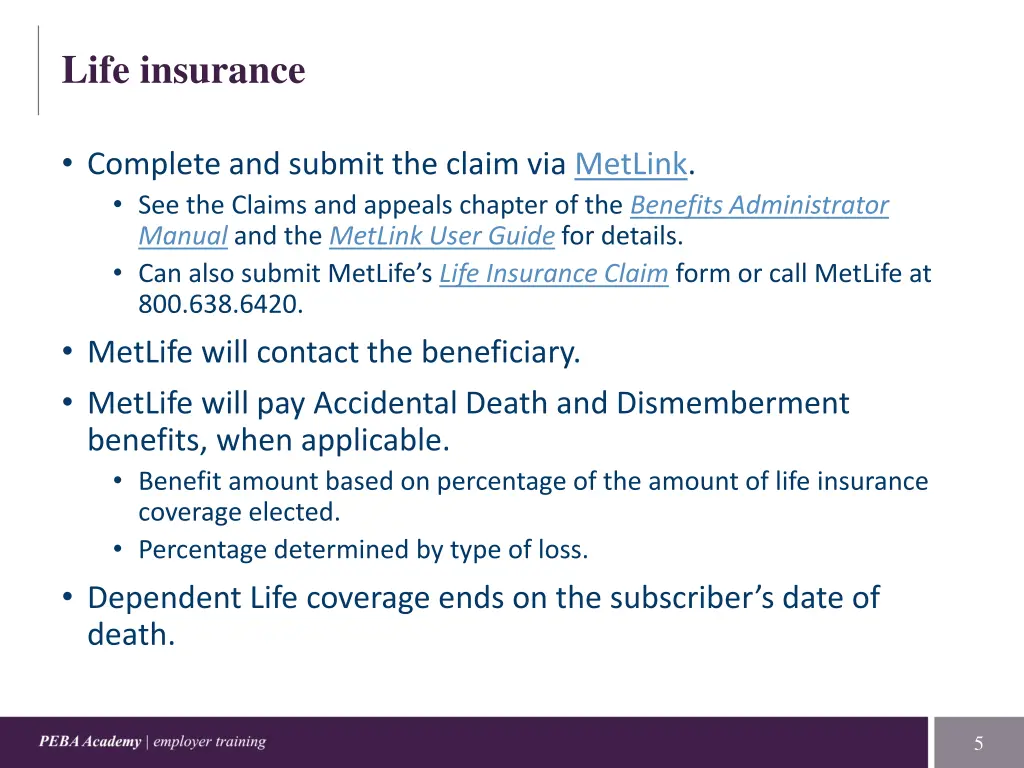 life insurance