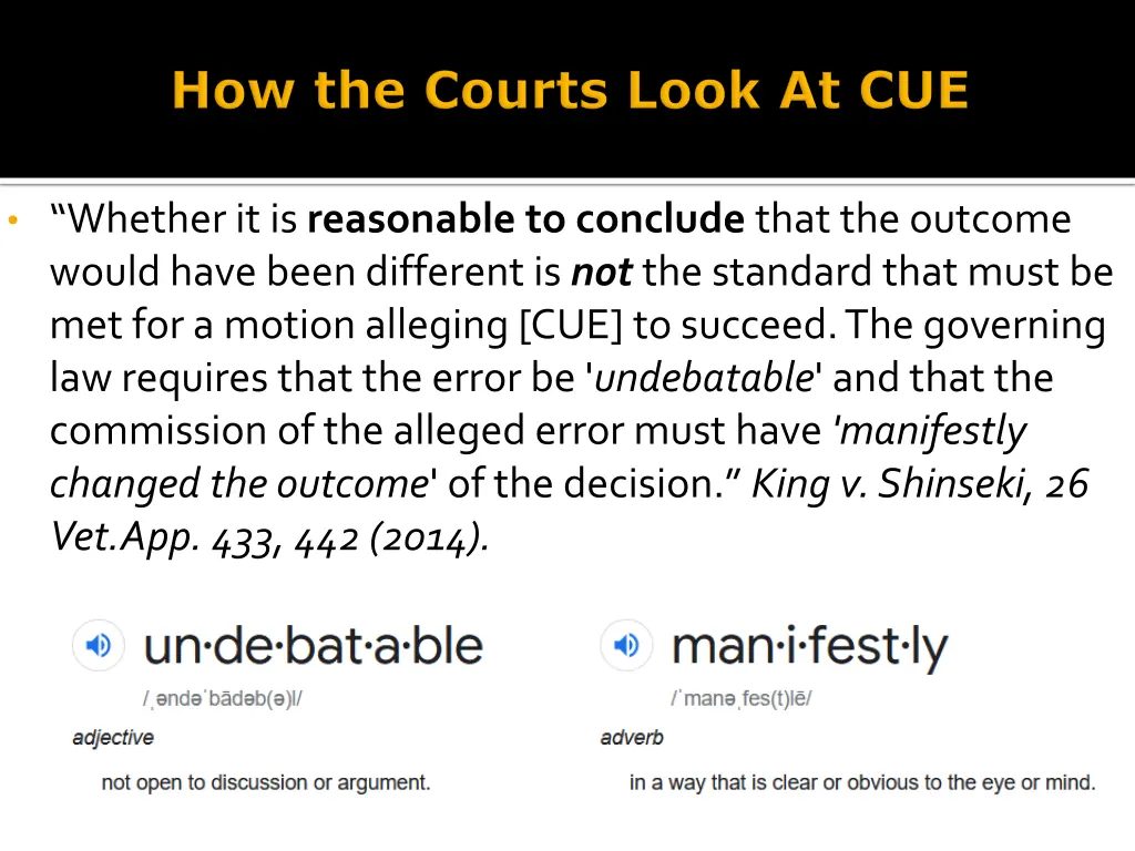 whether it is reasonable to conclude that