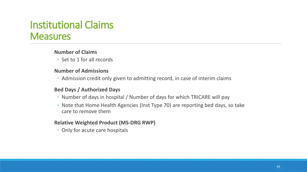 institutional claims institutional claims 4