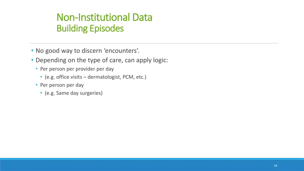 non non institutional data institutional data 8