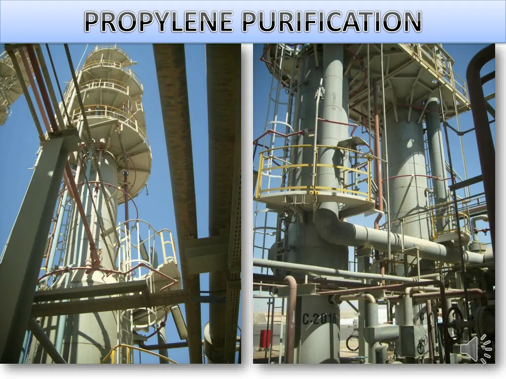 propylene purification