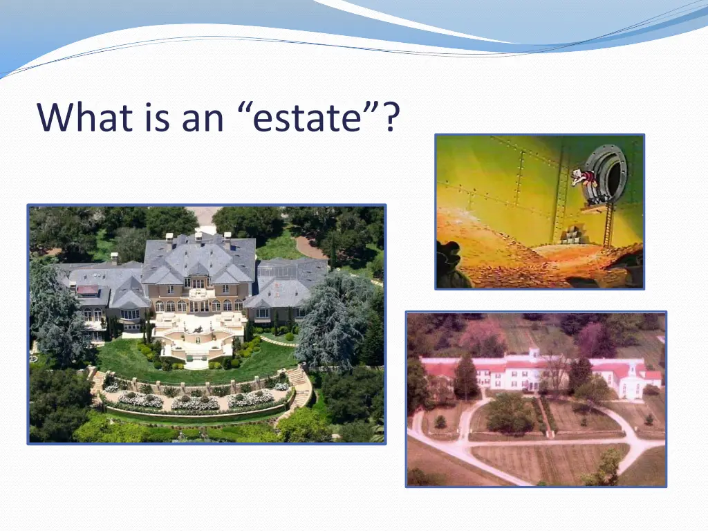 what is an estate