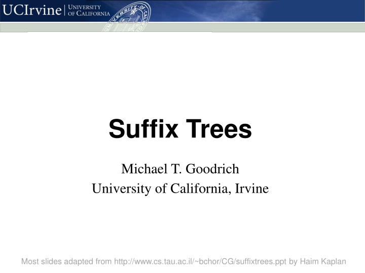 suffix trees