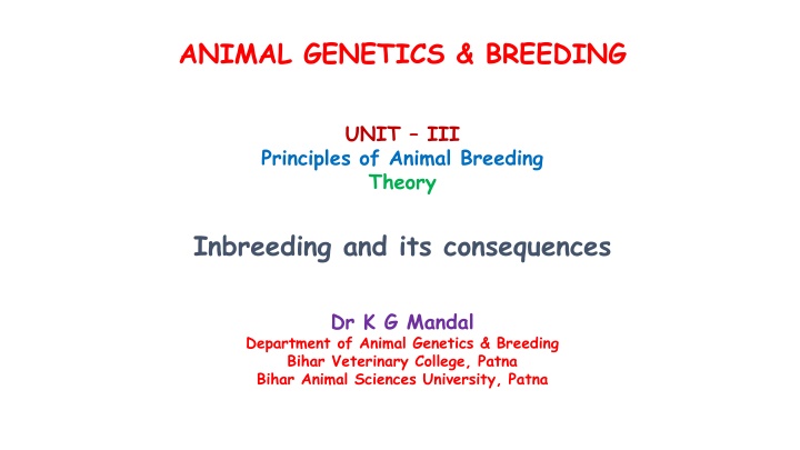 animal genetics breeding