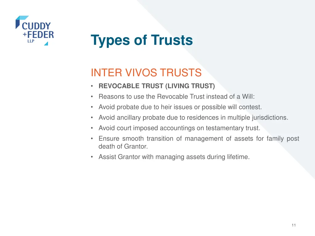 types of trusts 7