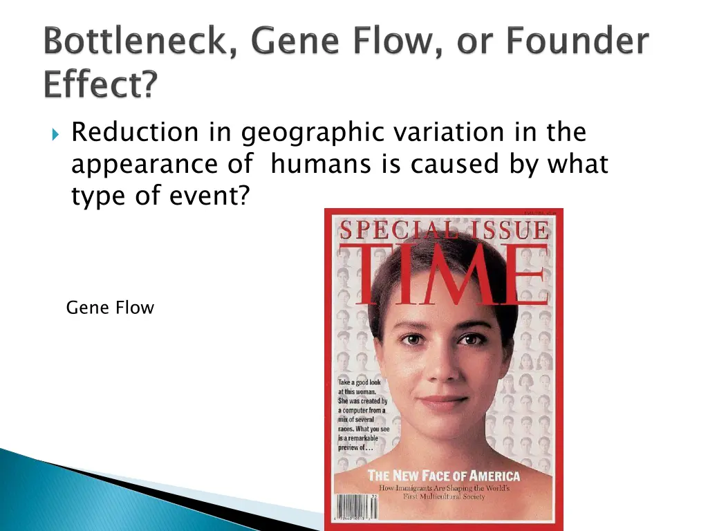 reduction in geographic variation