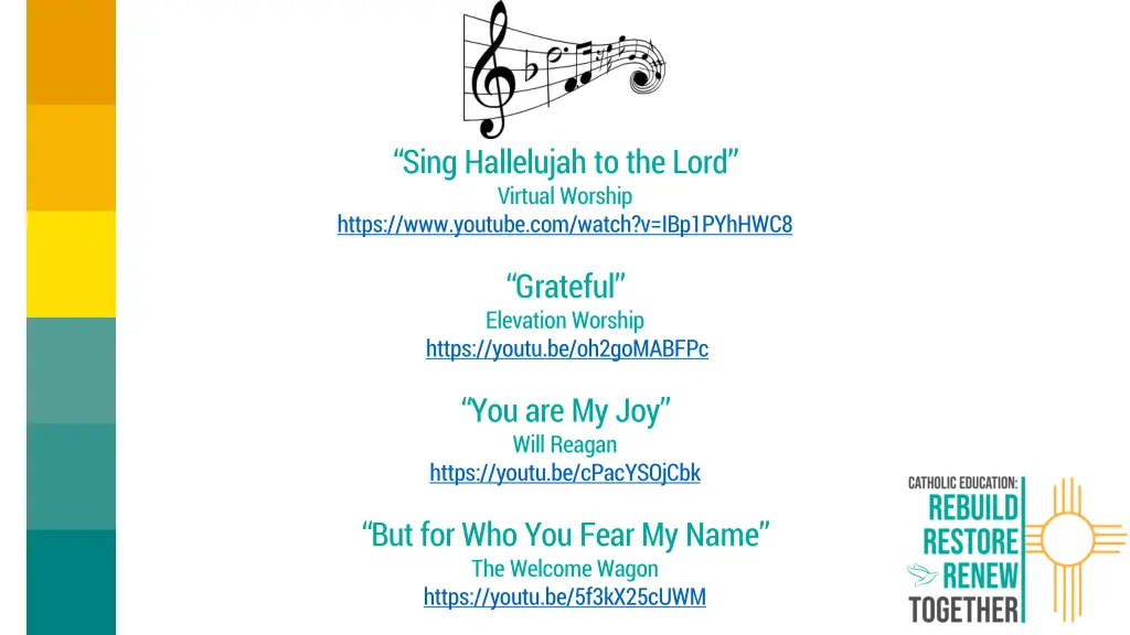 sing hallelujah to the lord virtual worship https