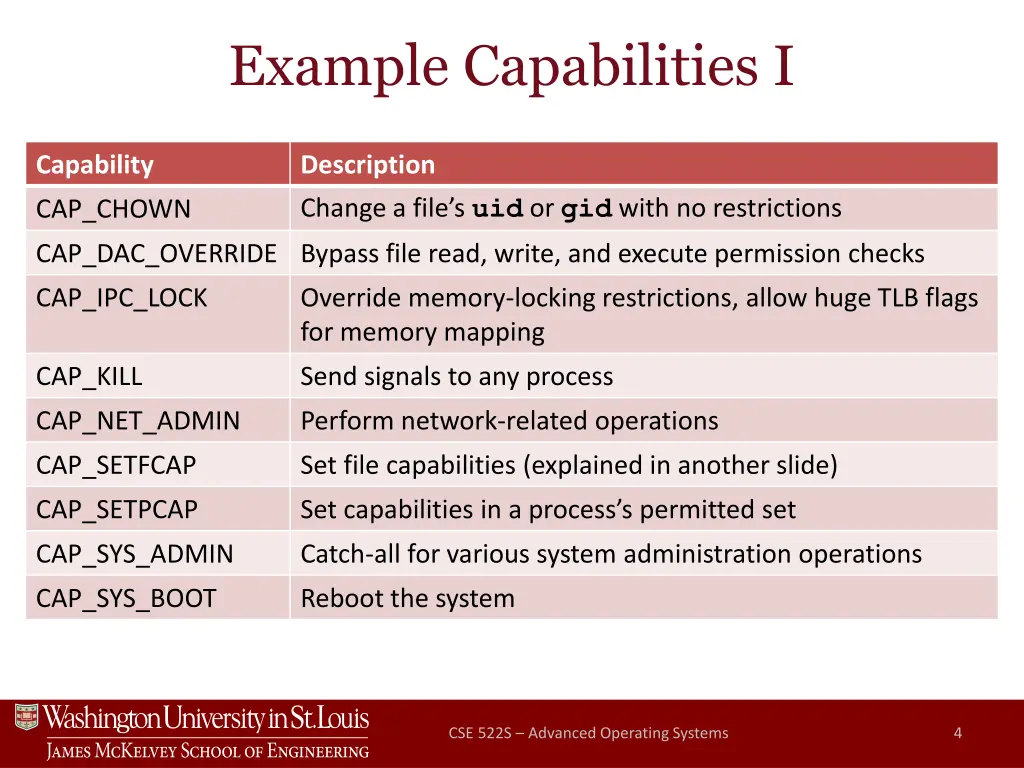 example capabilities i