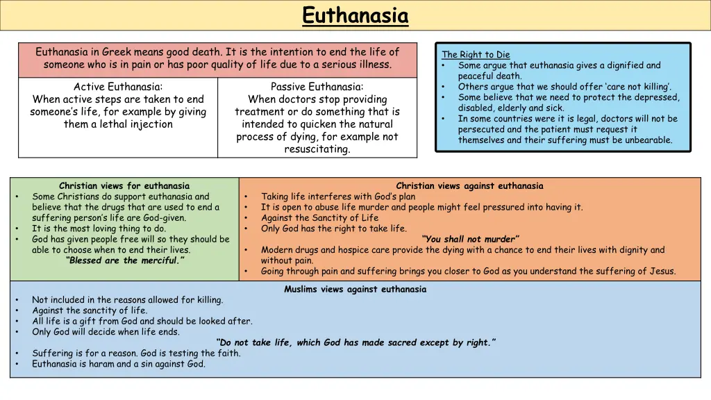 euthanasia