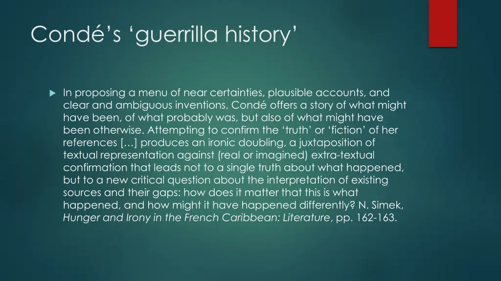 cond s guerrilla history