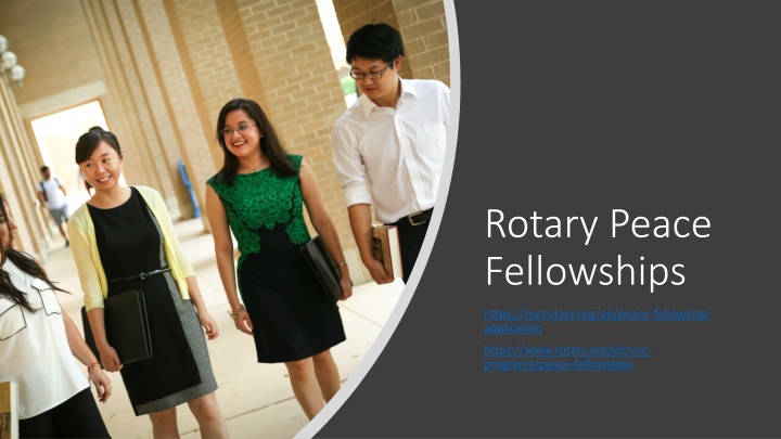 rotary peace fellowships