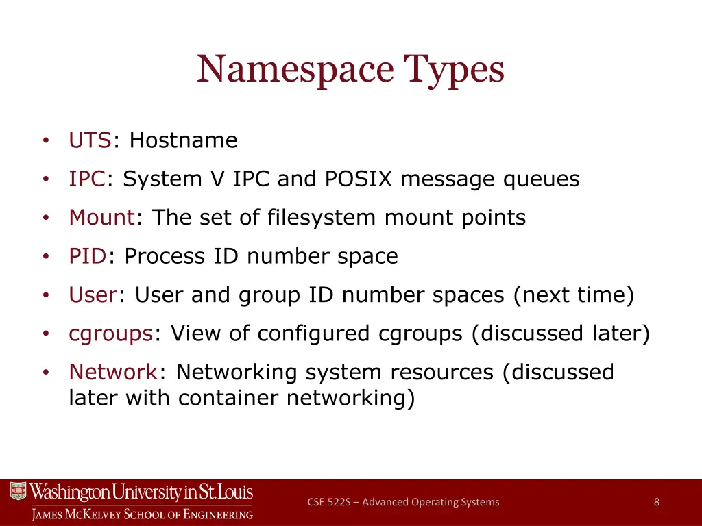 namespace types