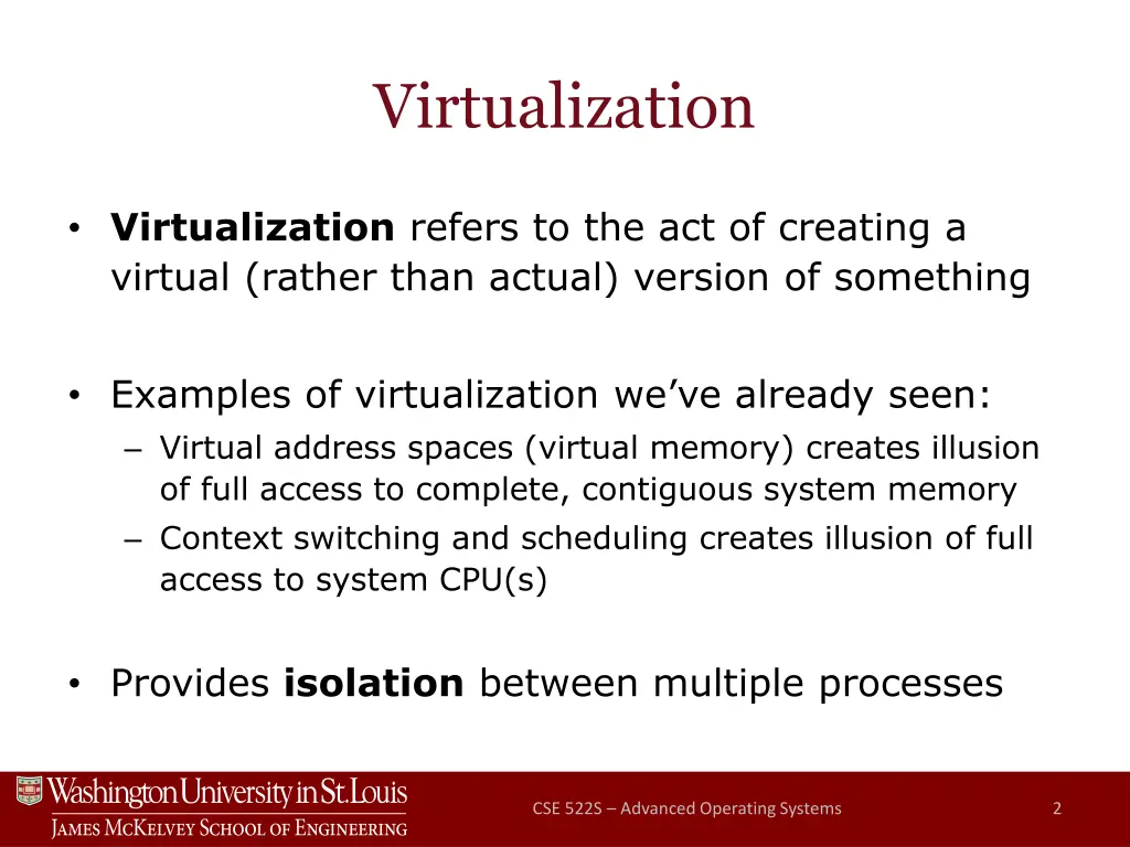 virtualization