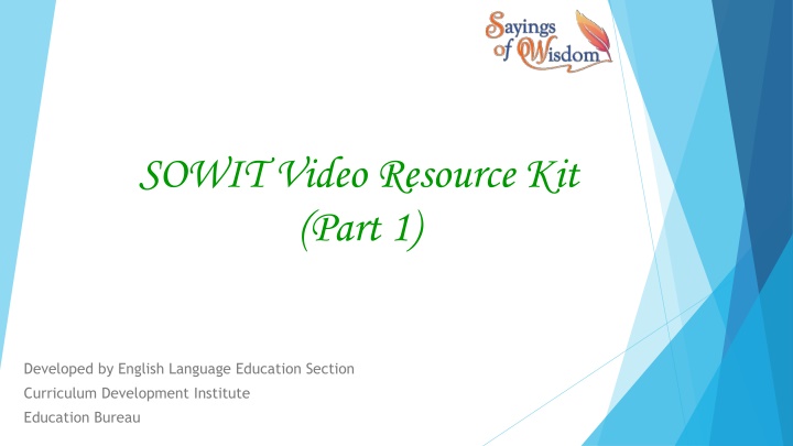 sowit video resource kit part 1