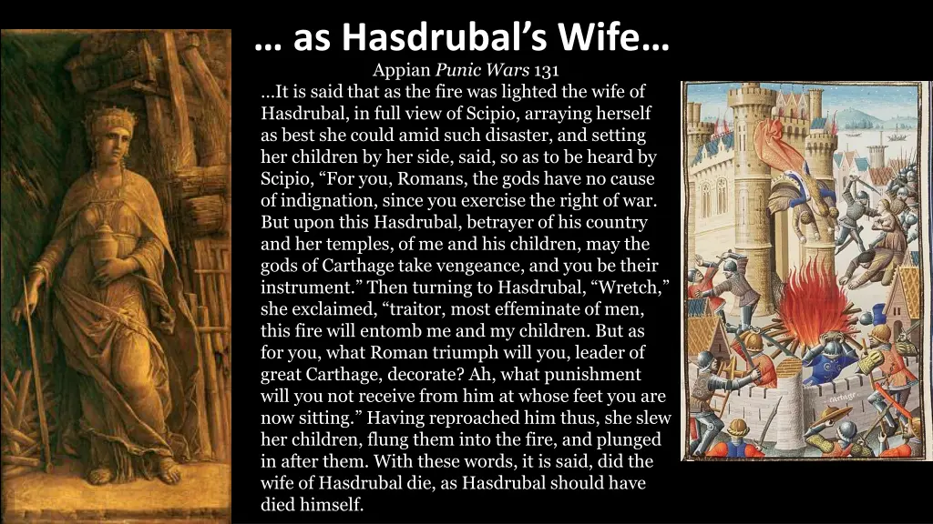 as hasdrubal s wife appian punic wars