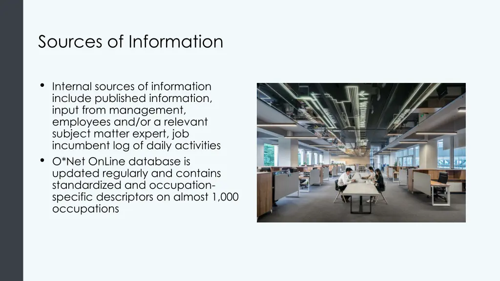 sources of information