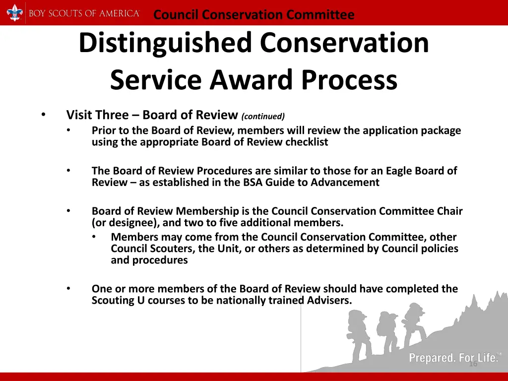 council conservation committee distinguished 10