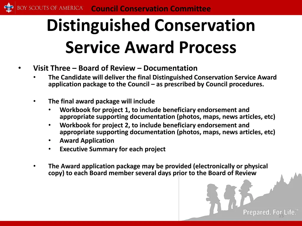 council conservation committee distinguished 9