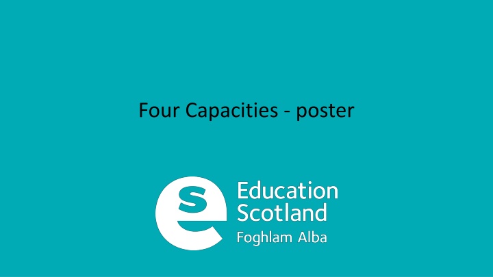 four capacities poster