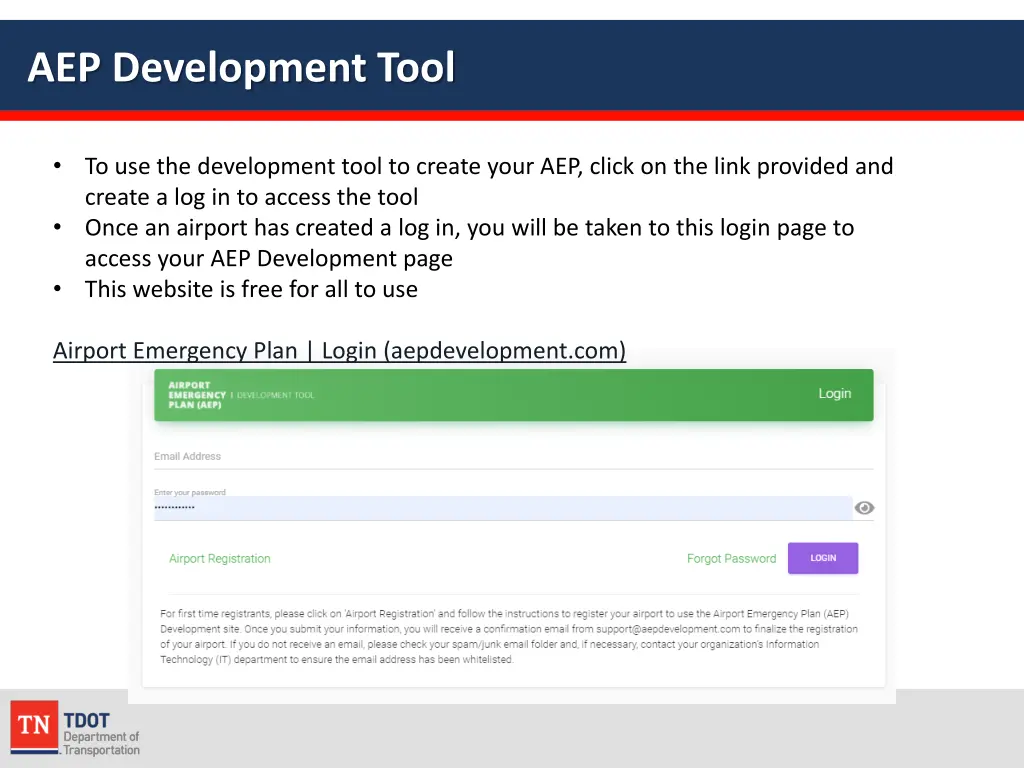 aep development tool