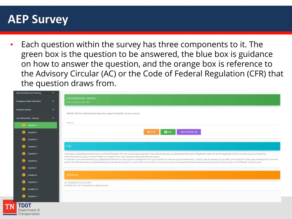 aep survey