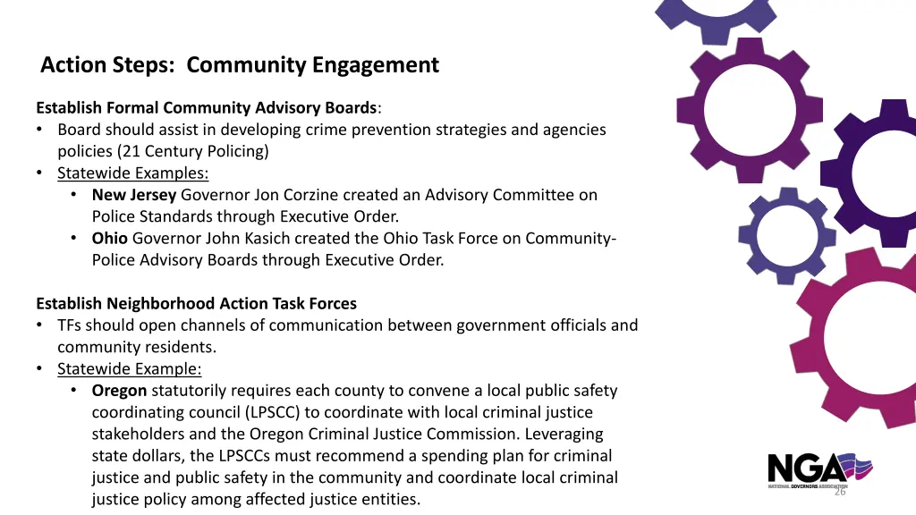 action steps community engagement