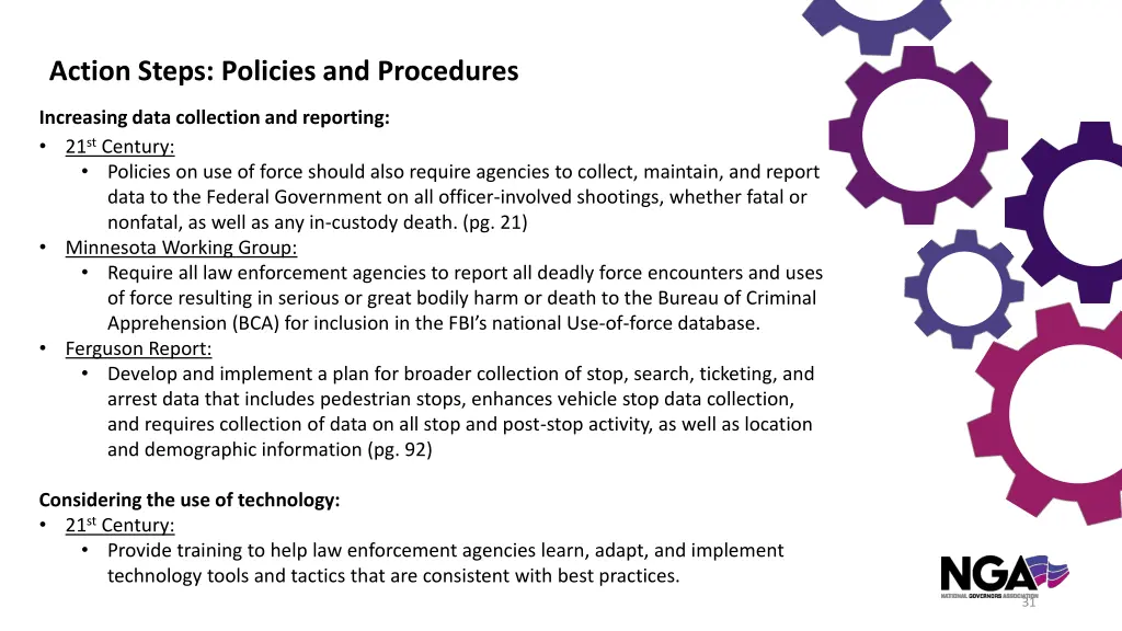 action steps policies and procedures 2