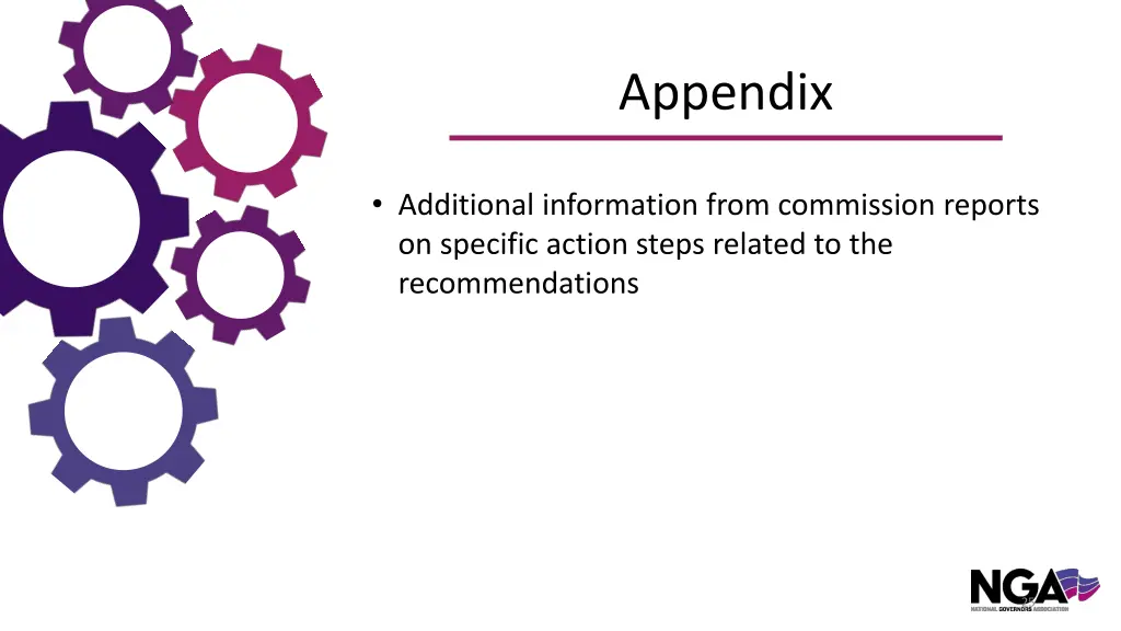 appendix