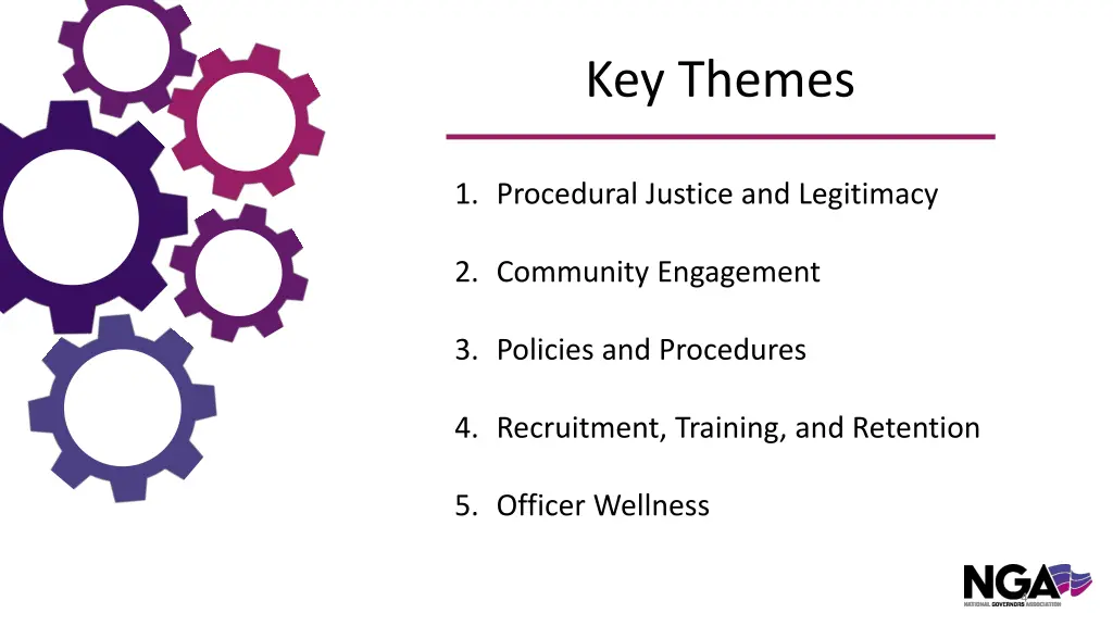 key themes