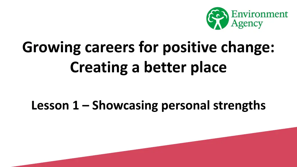 growing careers for positive change creating