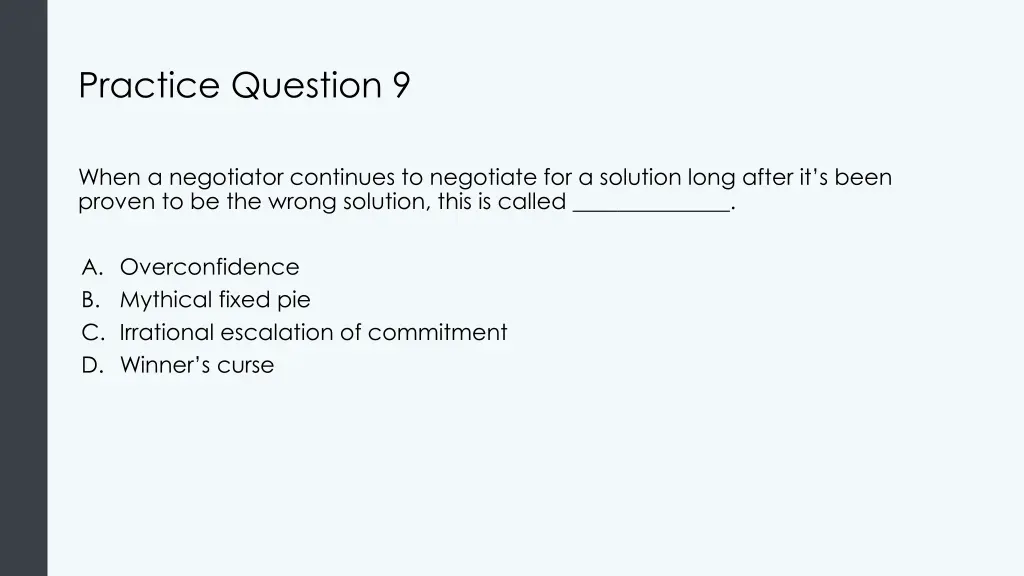 practice question 9