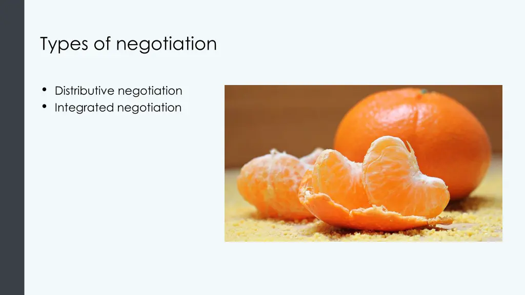 types of negotiation