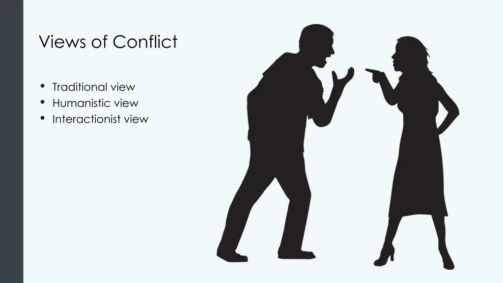 views of conflict