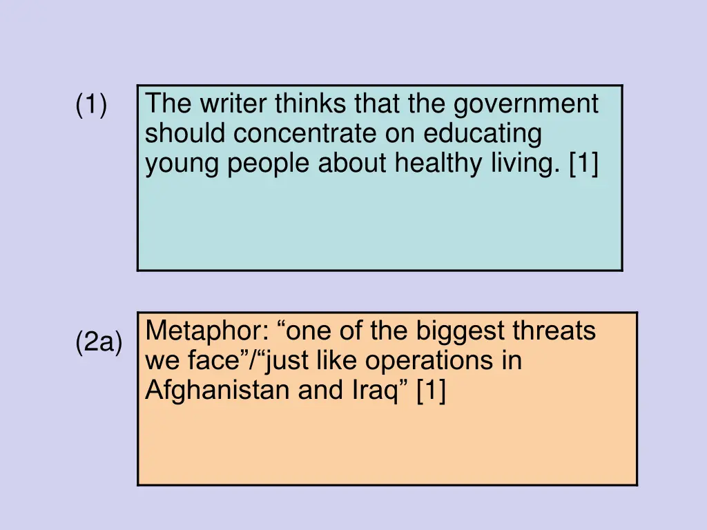 the writer thinks that the government should