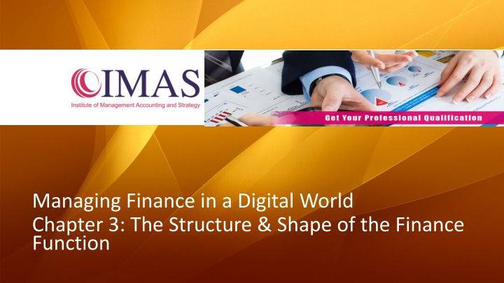 managing finance in a digital world chapter