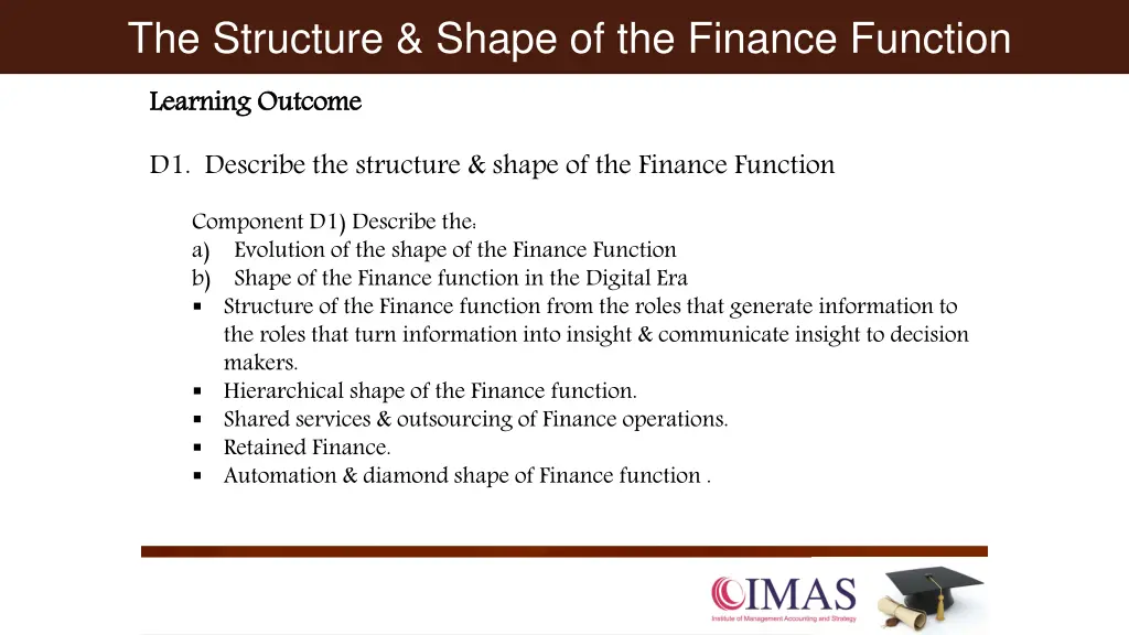 organisational structure the structure shape