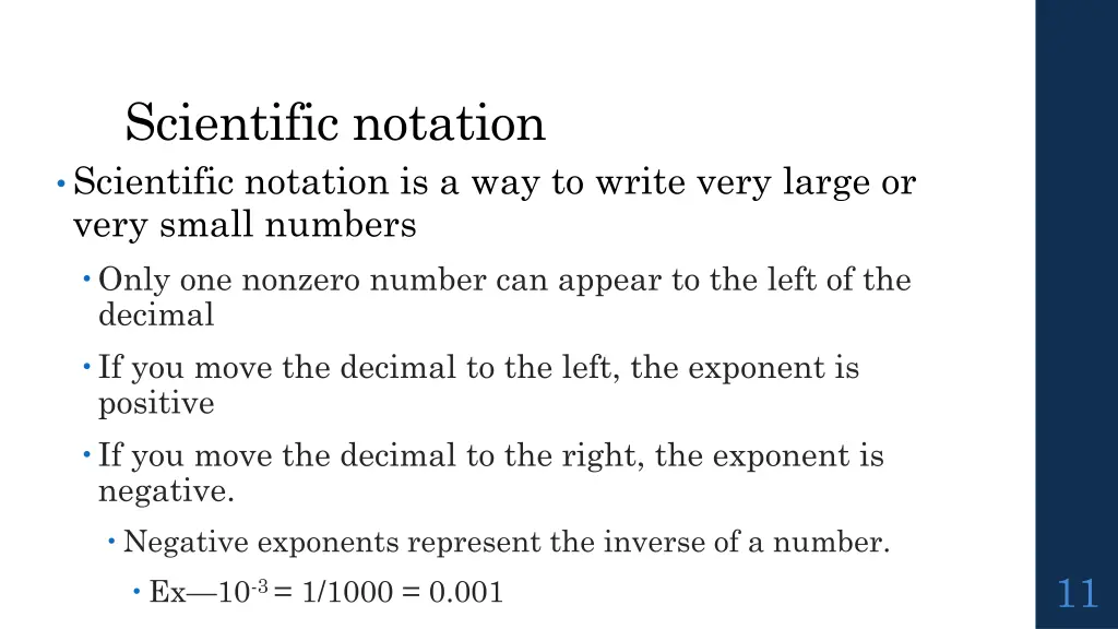 scientific notation