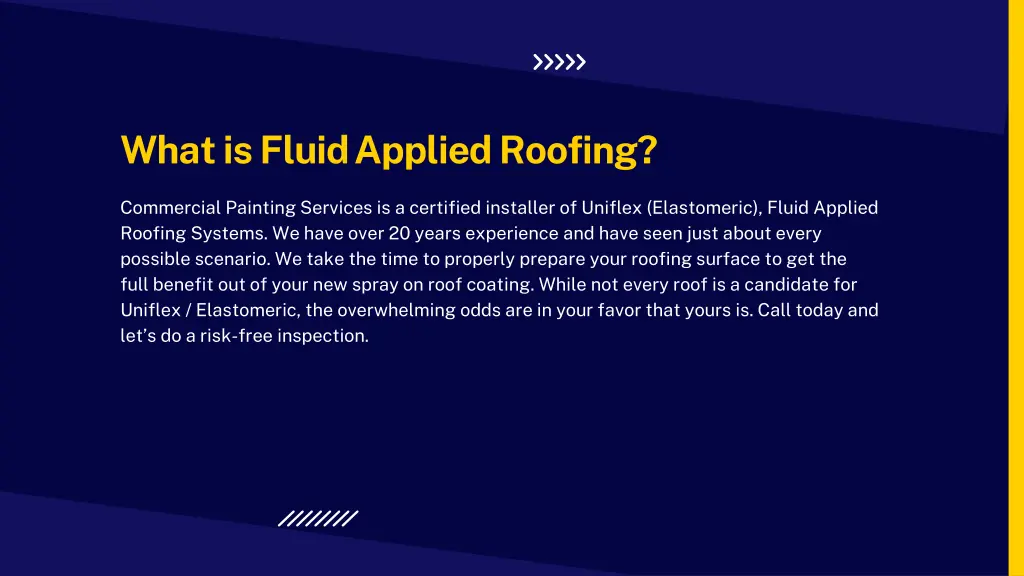 what is fluid applied roofing