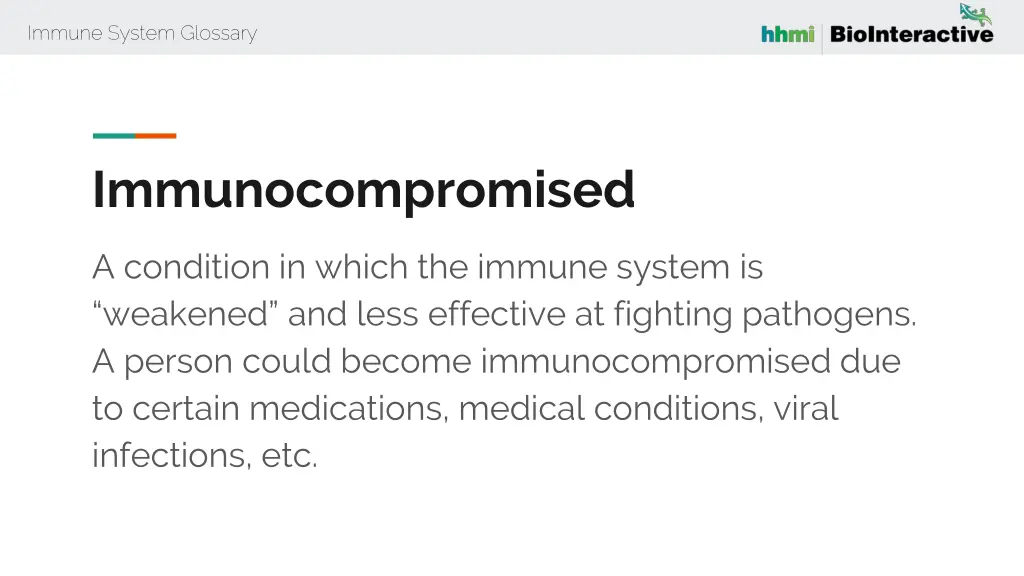 immune system glossary 29