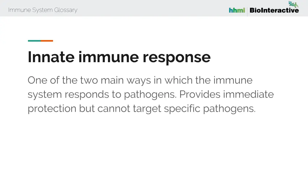 immune system glossary 32