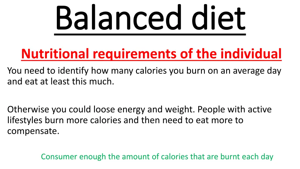 balanced diet balanced diet 1