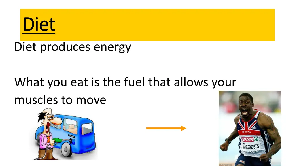 diet diet diet produces energy