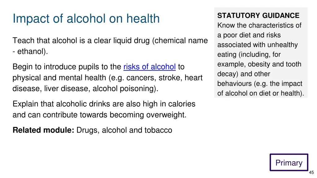 impact of alcohol on health