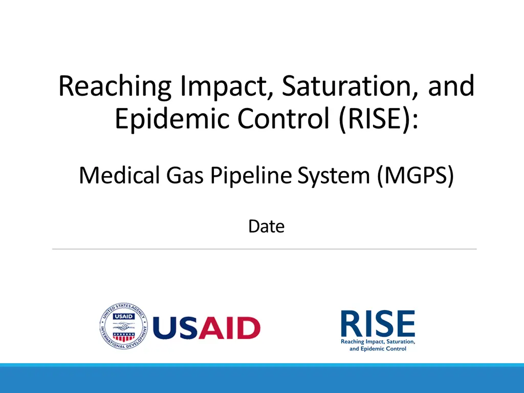 reaching impact saturation and epidemic control